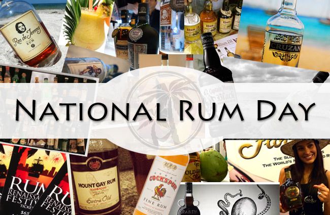 Go on...Celebrate National Rum Day